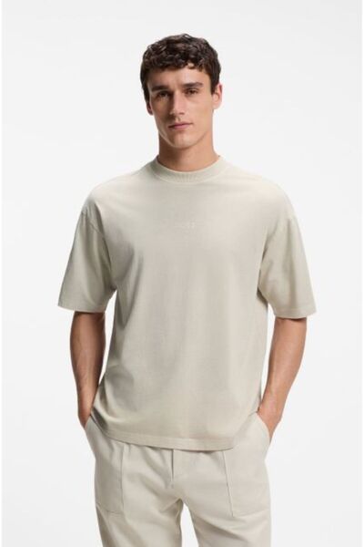 Bej Logolu Men's T-Shirt