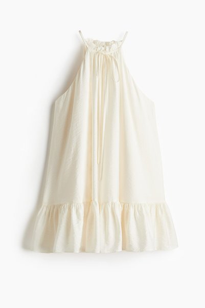 Ruffle Sleeveless Dress