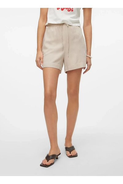 Ecru Women's Shorts Vmmymilo H/W Shorts Wvn Ga