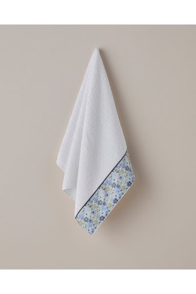 Florina Cotton Face Towel 50X80 cm White