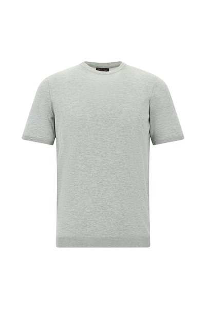 Crew Neck Slim Fit Slim Fit Cotton T-Shirt