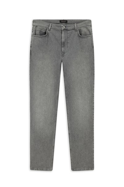 Relaxed Fit Comfortable Cut Lycra Denim Trousers