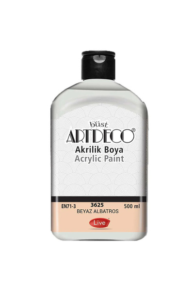 Акрилна боја 500ml бела Albatros 3625