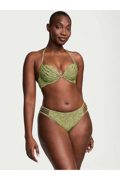 Vs Archives Band Push-Up Bikini Top