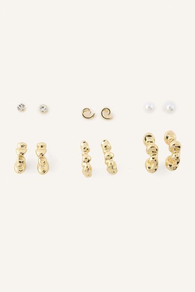 Women's 6-Piece Earring Set I1376Axns