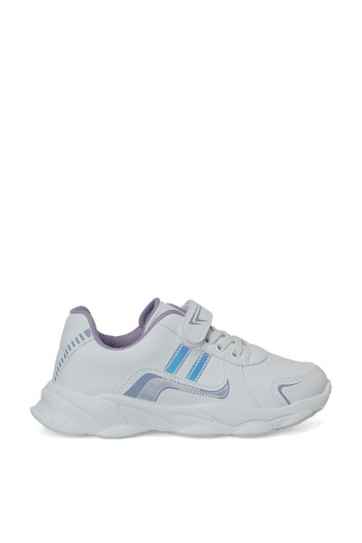 Zera F White Girls' Sports Shoes