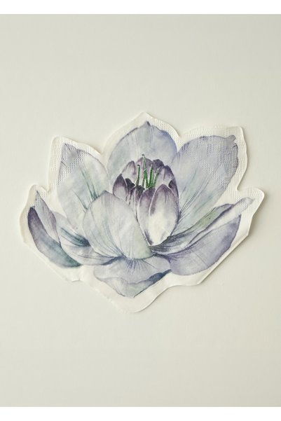 Lotus 40 Pack Napkins Purple (17X13,5 cm)