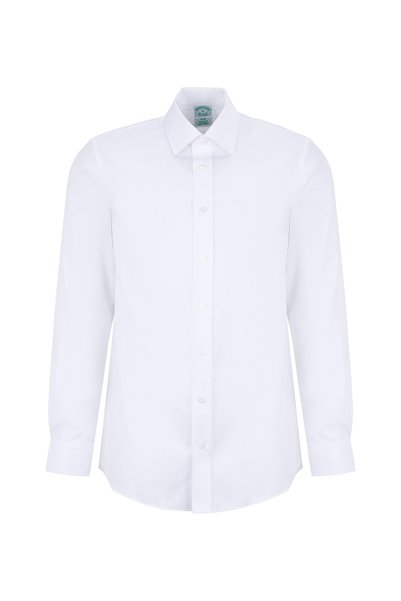 Бела машка Slim Fit кошула BBSS26MSH033