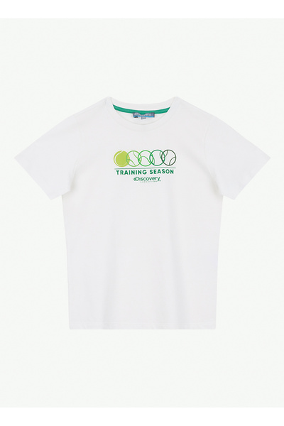 Off-White Boy's T-Shirt Printed D6Sb-Tst3066