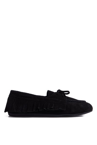Black Women's Ballet Flats D-Carina-Maris-Suet
