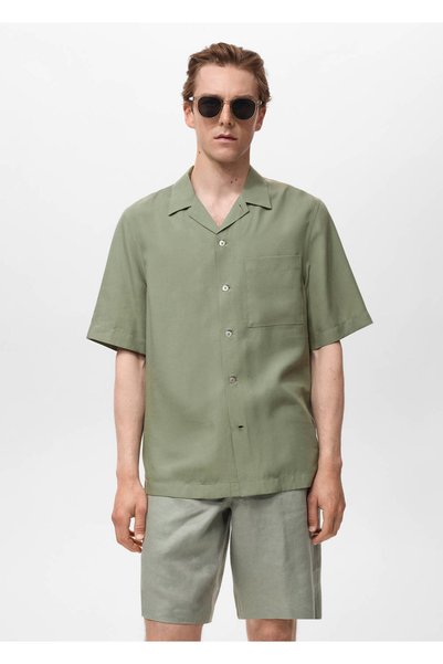 Regular Fit Lyocell Shirt