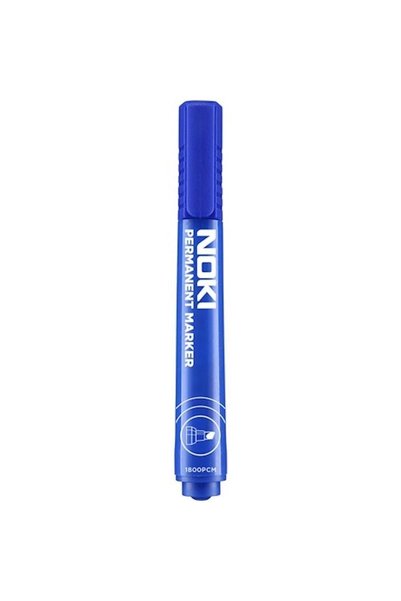 Marker pen cut end blue 1800pcm (pack of 12)