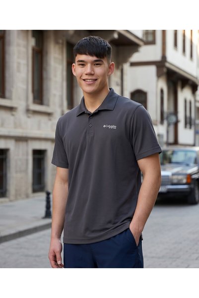 Men's Casual Polo Neck T-Shirt Colorful T-Shirt