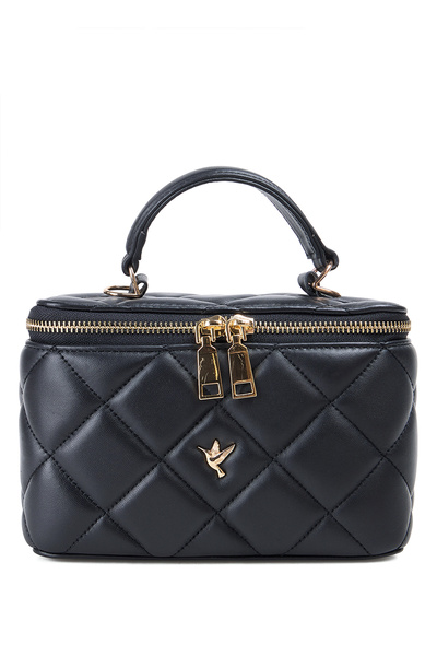Black Women's Handbag Quilted