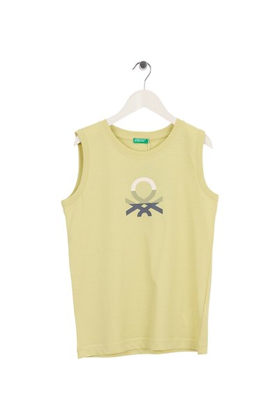 Yellow Boy's Printed T-Shirt 3I1Xch023