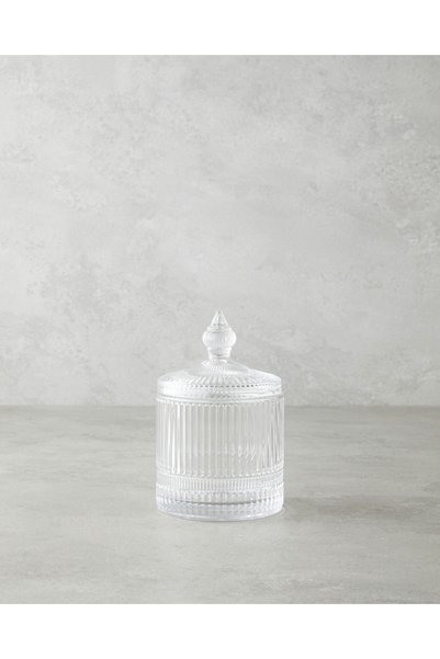 Lucent Glass Sugar Bowl 145 ml Transparent