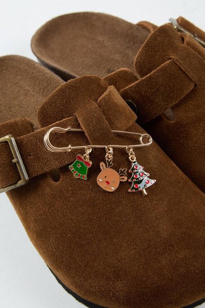 İda Charm Women's 4 Christmas Premium Multi-Purpose Gold Accessory