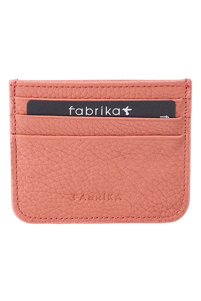 Pink Women's Card Holder Frk300 Triple Stitched Flt Card Holder