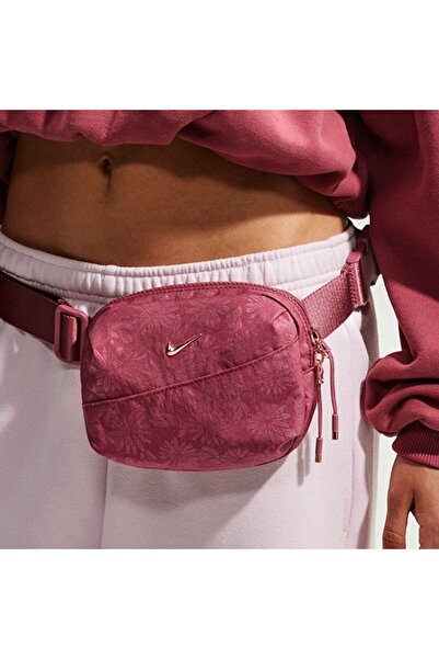 Чанта за околу струк NK AURA WAISTPCK-FLORAL EMBOSS чанта со цветен дезен мини чанта за настани