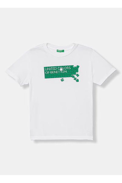 White Boy's T-Shirt Printed 3I1Xc10S4