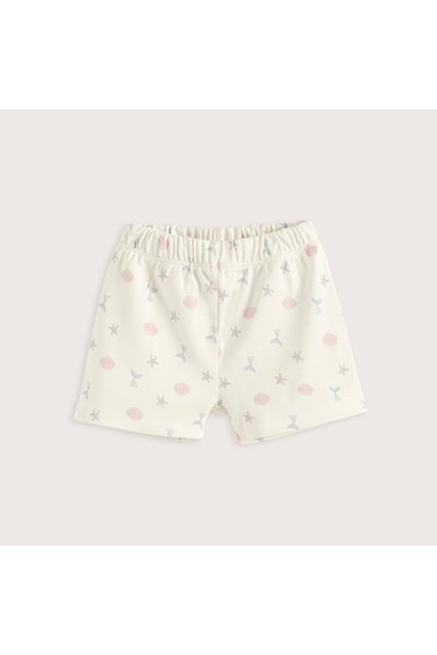 Magic Sea Printed Shorts Ecru/Printed