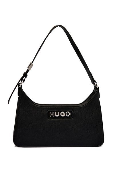 Black Women's Shoulder Bag Mel 2.0 Sh. Bag Flat