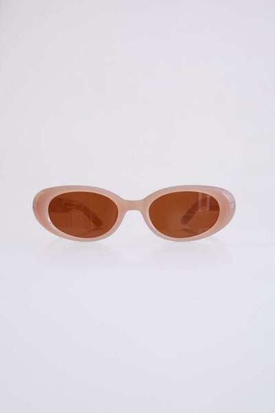 Oval Frame Sunglasses