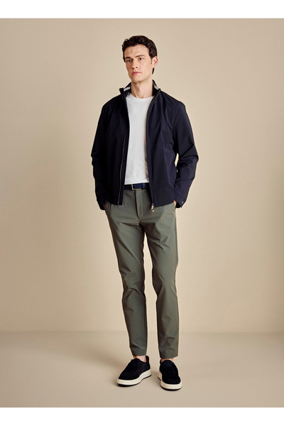 Green Men's Slim Fit Trousers BBSS26MPT011