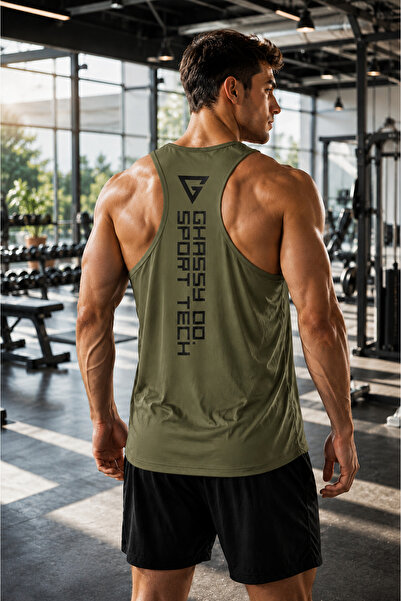 Машка Dry Fit Y-back спортска маица за теретана Gym-101