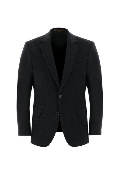 4 Drop Relaxed Fit Comfortable Cut Cashmere Classic Jacket