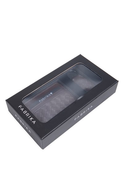 Brown Men's Card Holder Boxed Set Card 572 Uz Ant