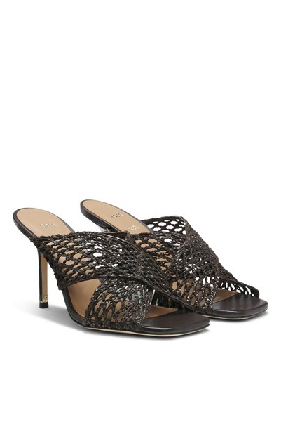 Heeled Slippers Dark Brown 50563374-207
