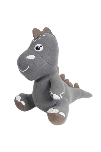 Дино плишана играчка сива 25 cm