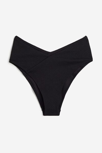 High Waist Cheeky Bikini Bottom
