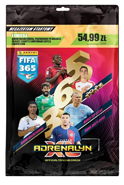 Adrenalyn Fifa 365 - 2024 Tcg мега почетен пакет фудбалски картички