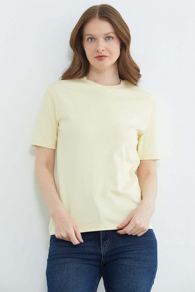 Basic Crew Neck Casual T-Shirt