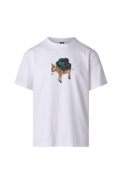 M Donkey Taxi Relaxed Short Sleeve Tee-G Men's T-Shirt Nf0A8G9Ffn41 White-Xl