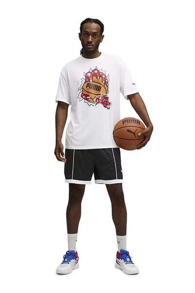 Regular Fit Printed Men's T-Shirt Hoopaverse Tee 3 63289101
