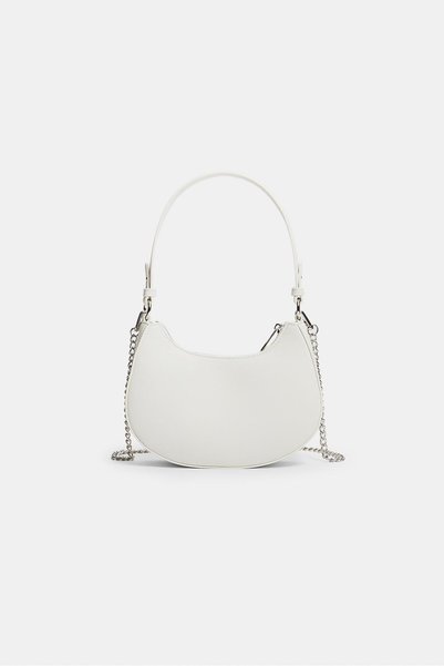 Moon Shoulder Bag with Chain