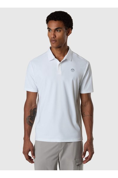 White Men's Polo T-Shirt Ns0000692717