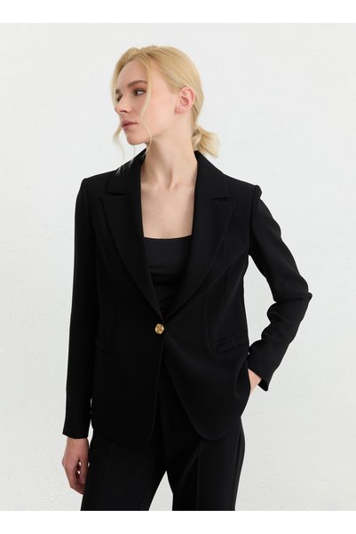 Black Women's Jacket 26Ysl1594