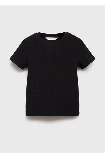 Elastic cotton t-shirt