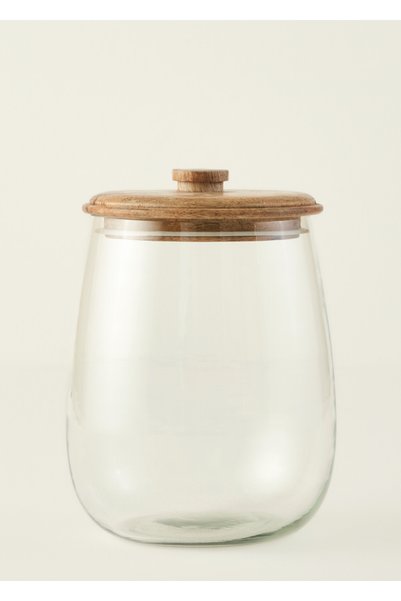 Molena Mango Jar with Lid Natural (2200 ml)