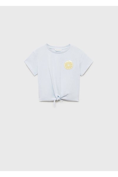 T-Shirt with Sequins with Lemon