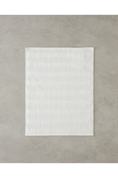 Bubble Cotton Hand Towel 30X40 cm Ecru