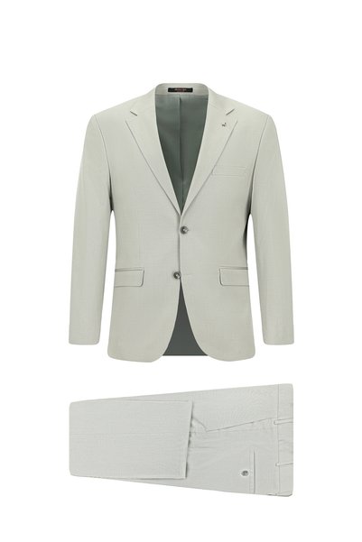 4 Drop Relaxed Fit Comfortable Cut Lyocell Blend Suit
