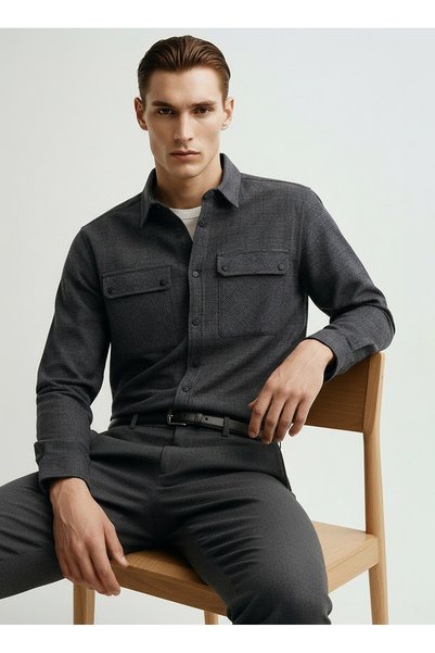 Outer Shirt, Xl, Anthracite