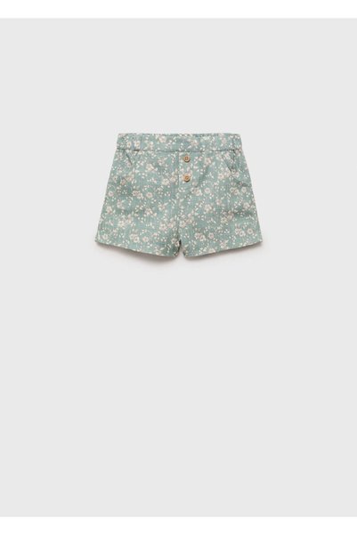 Floral Cotton Shorts