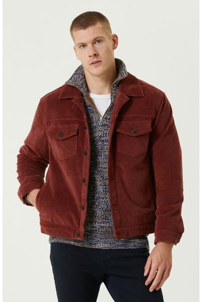 Tile Corduroy Coat
