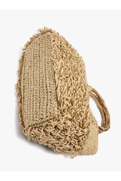 Women's Bamboo Patterned Party Bag